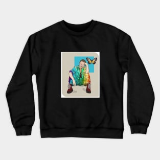 Rainbow Suit Dom Crewneck Sweatshirt